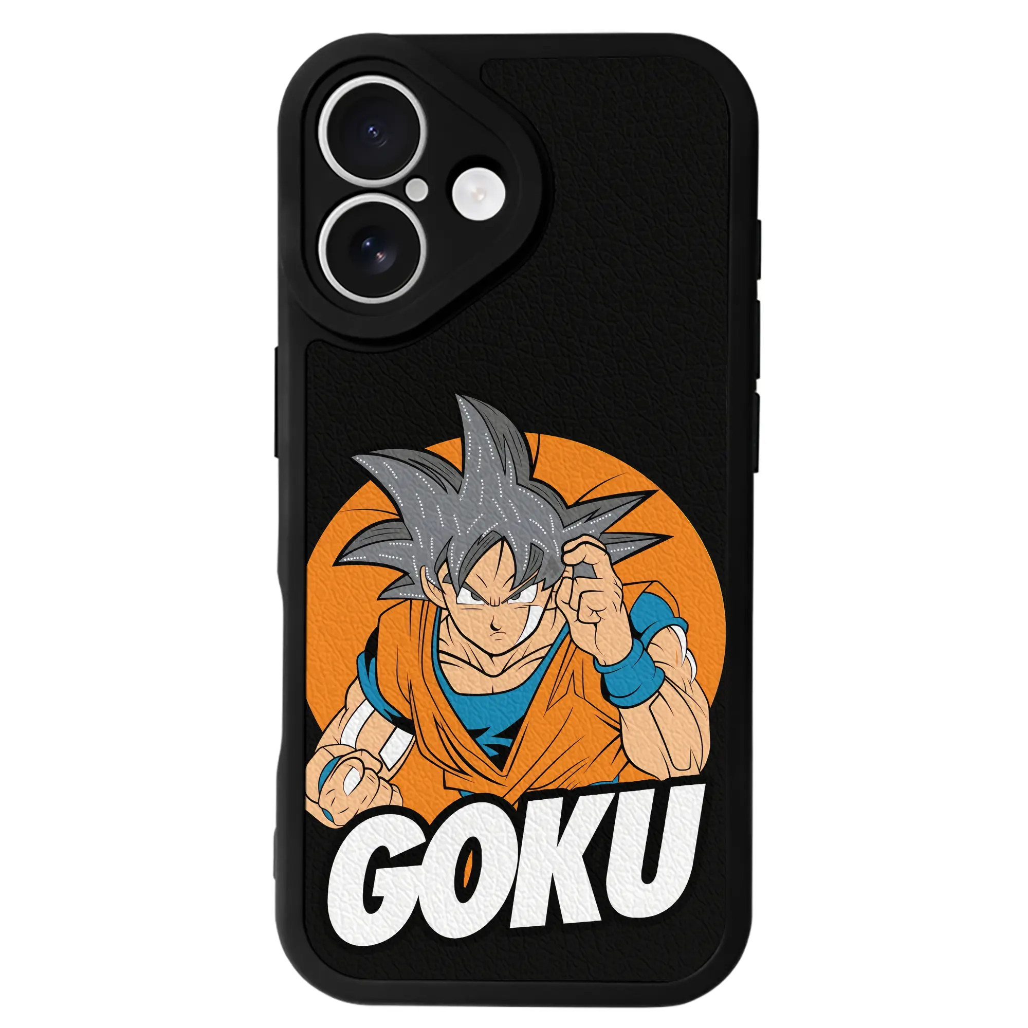 ドラゴンボール グッズ 孫 悟空 - IPhone 16シリーズ対応 ・ シリコンスマホケース ・ レザー調 ・ 高精度フィット ・ 耐衝撃 ・ ワイヤレス充電対応 ・ 精密カット